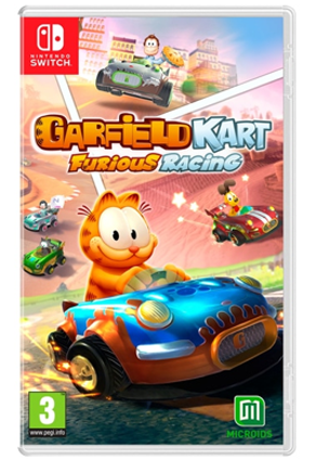 NS 加菲猫卡丁车 疯狂竞速