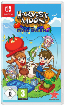 NS 牧场物语 丰收之月 疯狂冲刺