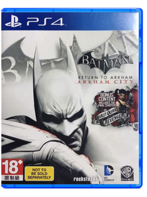 PS4 蝙蝠侠 重返阿卡姆之城